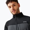 Men's sweatshirt REGATT Highton Full Zip Midlayer ash/black 5