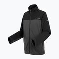 Men's sweatshirt REGATT Highton Full Zip Midlayer ash/black 9