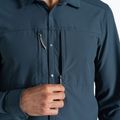 Men's Craghoppers NosiLife Long Sleeved Pro Shirt V blue stone trekking shirt 6