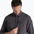 Men's shirt Craghoppers NosiLife Adventure Long Sleeved Shirt III black pepper 4