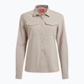 Women's Craghoppers NosiLife Pro Long Sleeved Shirt III soft mushroom trekking shirt