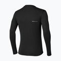 Men's running longsleeve Mizuno Tech Thermal Charge Breath Thermo Long Sleeve Tee black 2