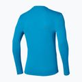 Men's running longsleeve Mizuno Tech Thermal Charge Breath Thermo Long Sleeve Tee blue jewel 2