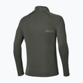 Men's running longsleeve Mizuno Active Dryaeroflow Hybrid Long Sleeve Top Forest Night 2