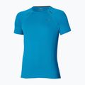 Men's running shirt Mizuno Active Dryaeroflow blue jewel