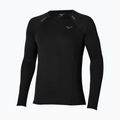 Men's running longsleeve Mizuno Active Dryaeroflow black