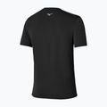 Men's running shirt Mizuno Core Runbird Short Sleeve Tee black 2