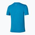 Men's running shirt Mizuno Core Runbird Short Sleeve Tee blue jewel 2