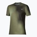 Men's running shirt Mizuno Core Graphic Short Sleeve forest night
