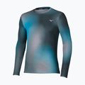 Men's running longsleeve Mizuno Core Graphic Long Sleeve Tee dark slate