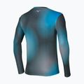 Men's running longsleeve Mizuno Core Graphic Long Sleeve Tee dark slate 2