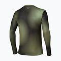 Men's running longsleeve Mizuno Core Graphic Long Sleeve Tee Forest Night 2
