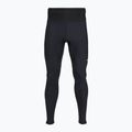 Men's running leggings Mizuno multi pocket long tight Black