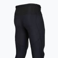 Men's running leggings Mizuno multi pocket long tight Black 4