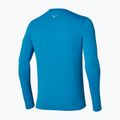 Men's running longsleeve Mizuno Core Impulse Long Sleeve Tee blue jewel 2