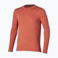 Men's running longsleeve Mizuno Core Impulse Long Sleeve Tee ginger
