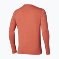 Men's running longsleeve Mizuno Core Impulse Long Sleeve Tee ginger 2