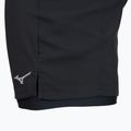 Men's running shorts Mizuno Multi Pocket 2In1 black 3