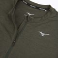 Men's running sweatshirt Mizuno Core Impulse Half Zip Long Sleeve Tee forest night 3