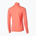 Women's running sweatshirt Mizuno Core Impulse Half Zip Long Sleeve Tee desert flower 2