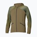 Men's running jacket Mizuno Active Alpha Hooded Jacket martini olive