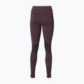 Women's running leggings Mizuno Active Warmalite Long Tight raisin 2