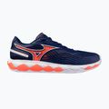 Men's tennis shoes Mizuno Wave Enforce Tour 2 CC beacon blue/white/lava orange 8