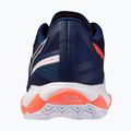 Men's tennis shoes Mizuno Wave Enforce Tour 2 CC beacon blue/white/lava orange 10