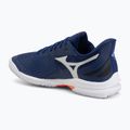 Men's tennis shoes Mizuno Wave Exceed Tour 7 CC beacon blue/white/lava orange 3