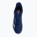 Men's tennis shoes Mizuno Wave Exceed Tour 7 CC beacon blue/white/lava orange 5