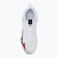 Men's tennis shoes Mizuno Wave Drive Neo 4 white/insignia blue/orange 5