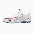 Men's tennis shoes Mizuno Wave Drive Neo 4 white/insignia blue/orange