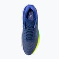 Men's running shoes Mizuno Wave Sky 9 estate blue/sirius/lightning yellow 5