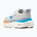 Men's running shoes Mizuno Wave Sky 9 cloudscape/blue jewel/lava orange 4
