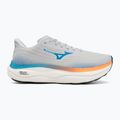 Men's running shoes Mizuno Wave Sky 9 cloudscape/blue jewel/lava orange 2