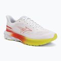 Men's running shoes Mizuno Wave Skyrise 7 white/orange/evening primrose