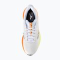 Men's running shoes Mizuno Wave Ultima 17 white/black/lava orange 5