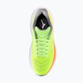 Women's running shoes Mizuno Wave Sky 9 lime pulp/white/flamingo coral 5