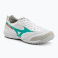 Football boots Mizuno Morelia Sala Elite TF white/arcadia/lava orange