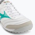 Football boots Mizuno Morelia Sala Elite TF white/arcadia/lava orange 7