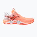 Volleyball shoes Mizuno Wave Momentum Elite flamingo coral/lava orange/white