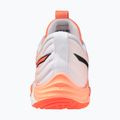 Volleyball shoes Mizuno Wave Momentum Elite flamingo coral/lava orange/white 3