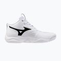 Volleyball shoes Mizuno Wave Momentum Elite Mid white/metallic gray/black 2
