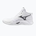 Volleyball shoes Mizuno Wave Momentum Pro Mid white/metallic gray/black
