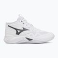 Volleyball shoes Mizuno Wave Momentum Pro Mid white/metallic gray/black 2