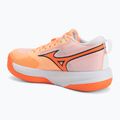 Volleyball shoes Mizuno Neo Jump flamingo corallava orange/white 3