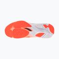 Volleyball shoes Mizuno Wave Lightning Elite Mid Flamingo Coral/Lava Orange/White 4