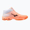 Volleyball shoes Mizuno Wave Lightning Pro Mid flamingo coral/carbon/white 2