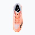 Volleyball shoes Mizuno Wave Lightning Pro Mid flamingo coral/carbon/white 4