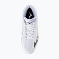 Volleyball shoes Mizuno Wave Lightning Pro Mid white/black/ultimate gray 5